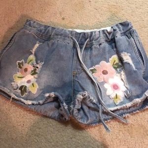 Jean shorts